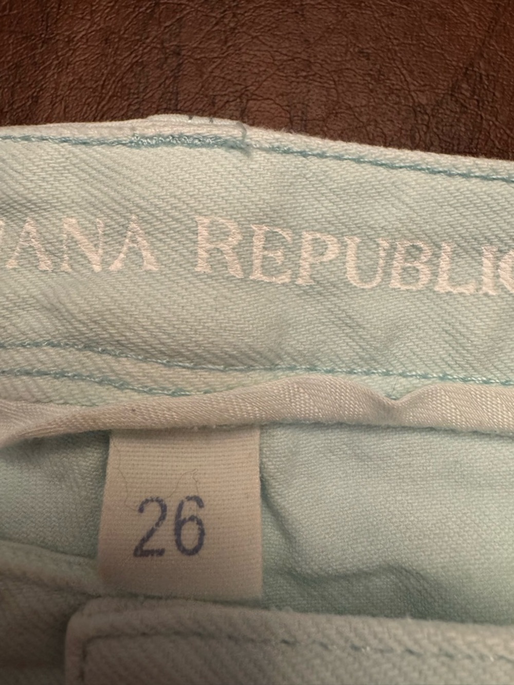 Banana Republic Women's Skinny Jeans - Light Aqua